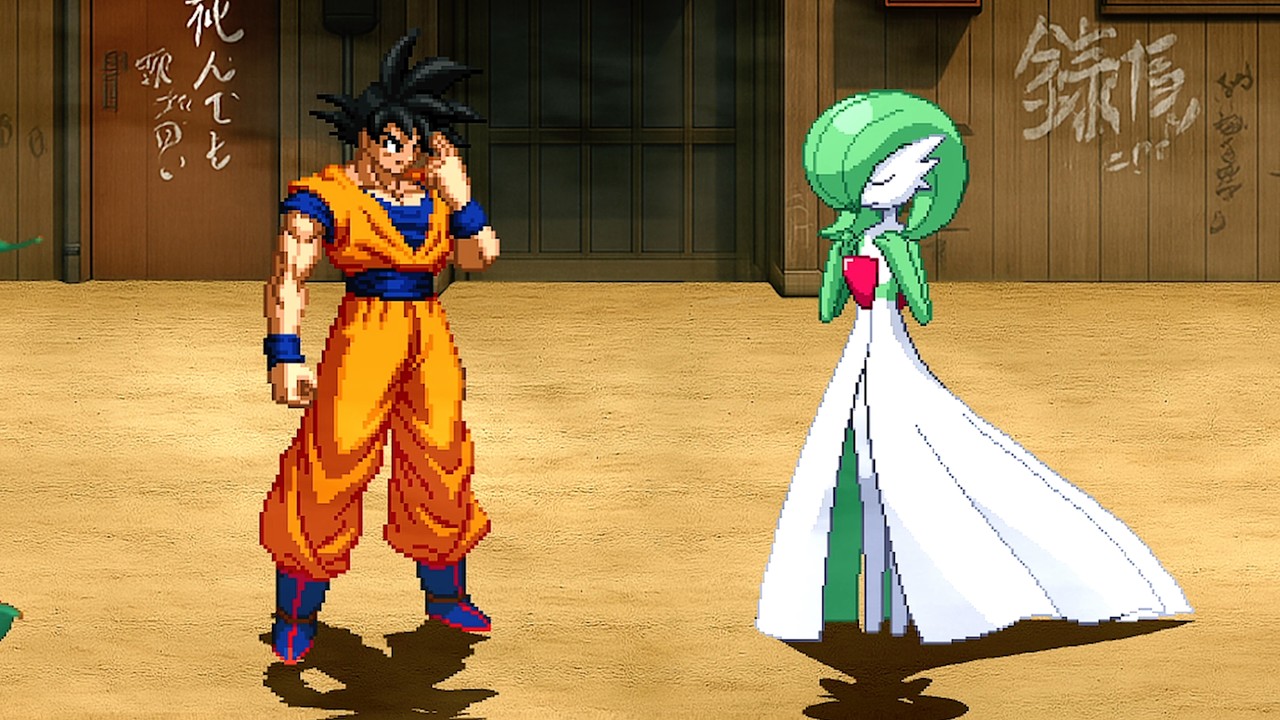 Goku Vs. Gardevoir - The Embrace Pokemon