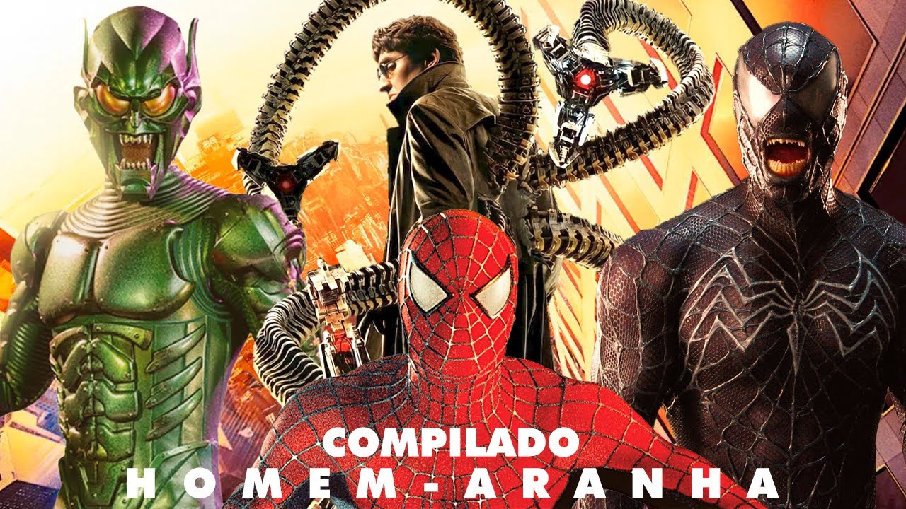 MARATONA HOMEM ARANHA do SAM RAIMI | Melhores Momentos do Spider-Man do Tobey Maguire