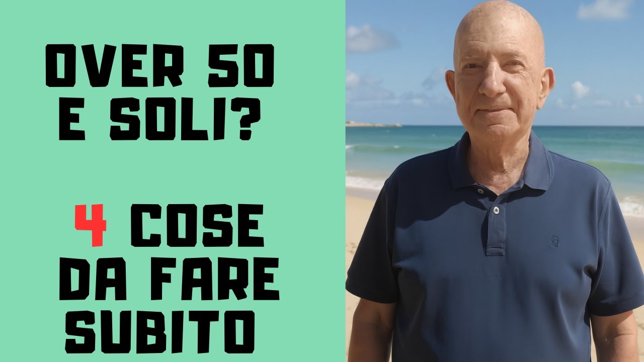 Over 50 e Soli? 4 Strategie Concrete per Uscire dalla Solitudine