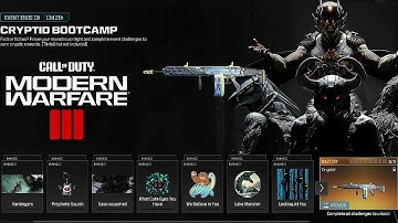 Modern Warfare 3 New Cryptid Bootcamp Event