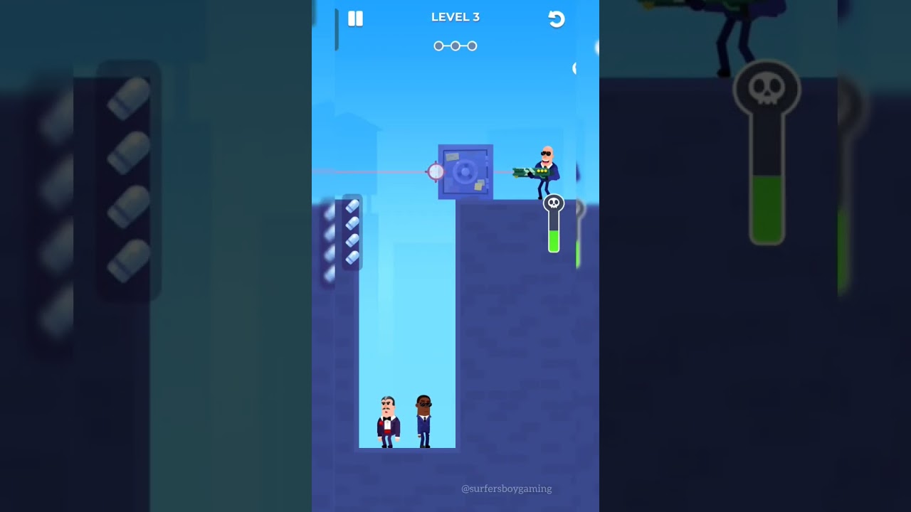 Hitmasters Level-3 Funny Gameplay Shorts 🤣 