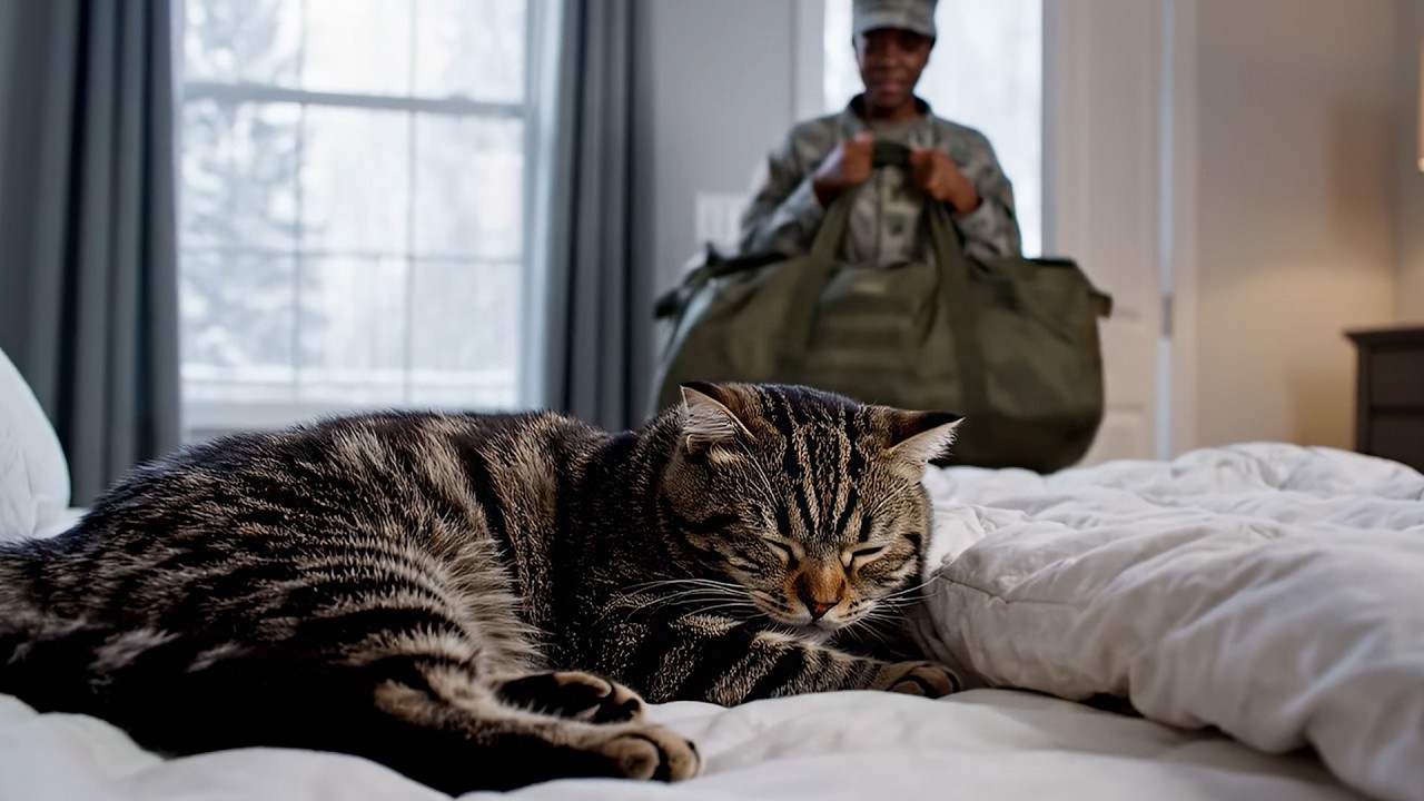 Dad Comes Home After Years, and the Cat Is Overjoyed 🥰 