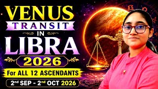 Good News VENUS TRANSIT IN LIBRA 2026 For 12 SIGNS 2nd Sep - 2nd OCT 2026 Venus transit 2026