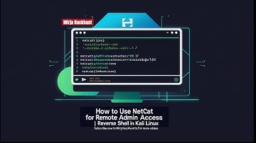 How to Use Netcat for Remote Admin Access | Reverse Shell in Kali Linux #KaliLinux
