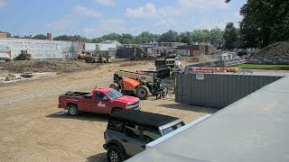 Thomas Worthington High School Construction - Timelapse: July 31 - August 17, 2023 - East Side