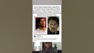 Ethan Hawke Reportedly Jeopardizes The Rock