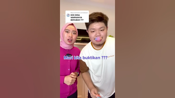 Kok bisa warnya berubah , kan ini eskrim , kok jadi warna pelangi sih ????