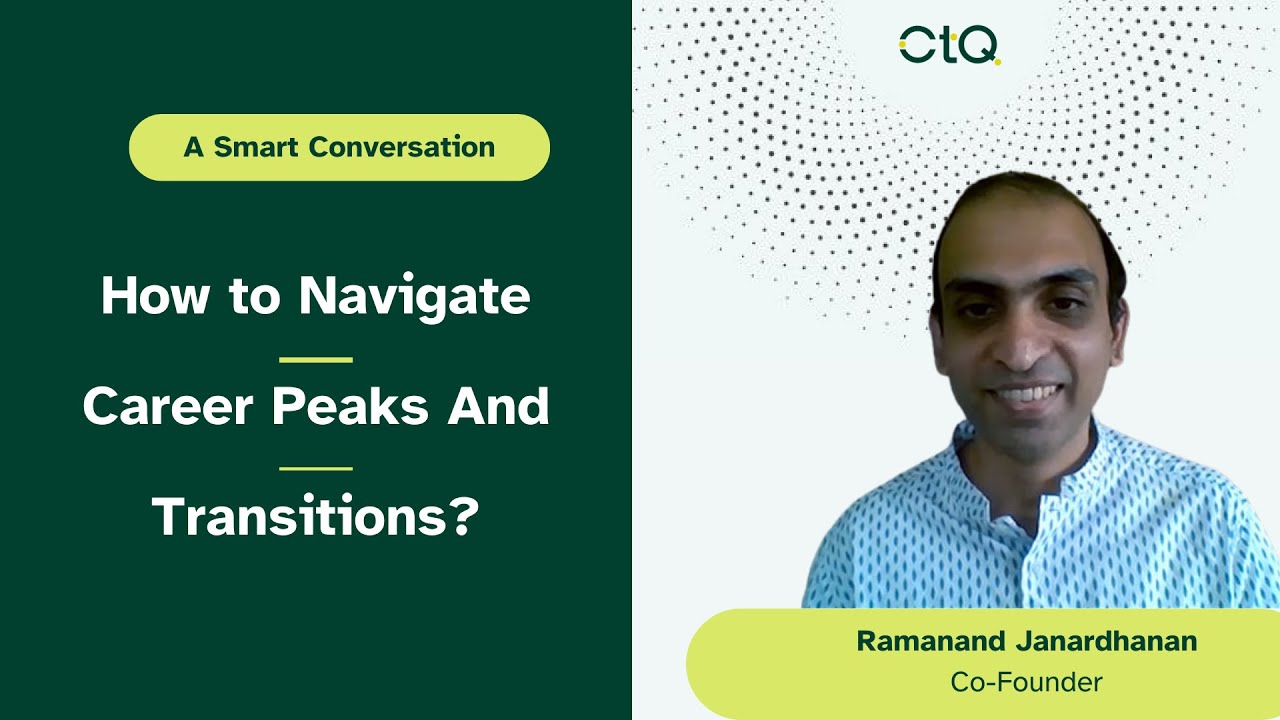How to Navigate Career Peaks and Transitions? - YouTube