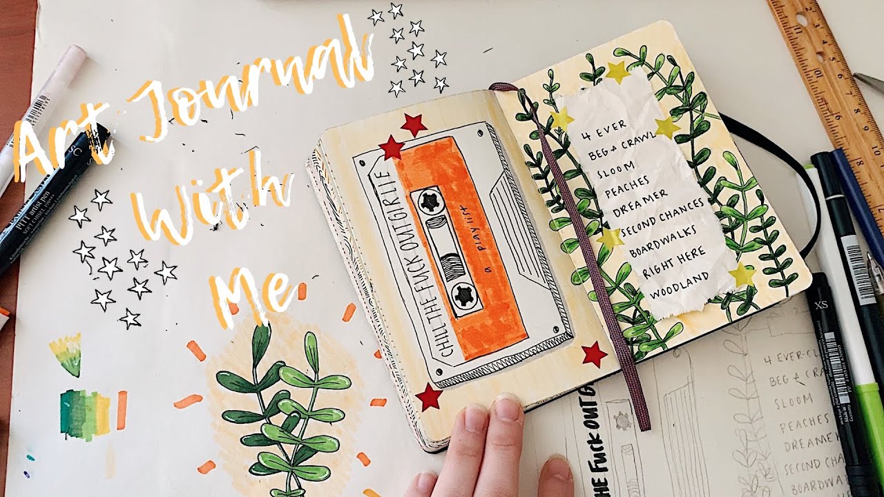 The Art Journal Process // Art Journal with Me #3