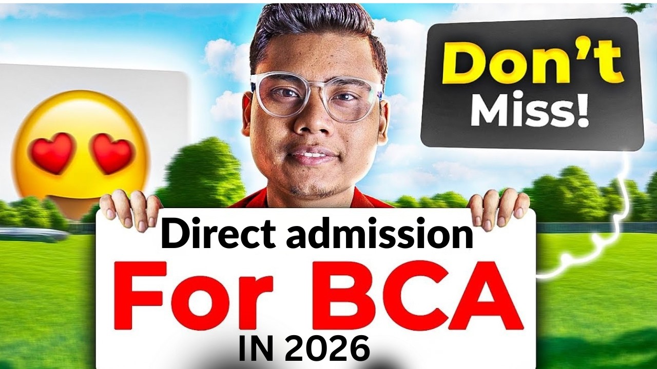 Top BCA Colleges with Direct Admission in 2026 🔥 No Entrance Exam - YouTube