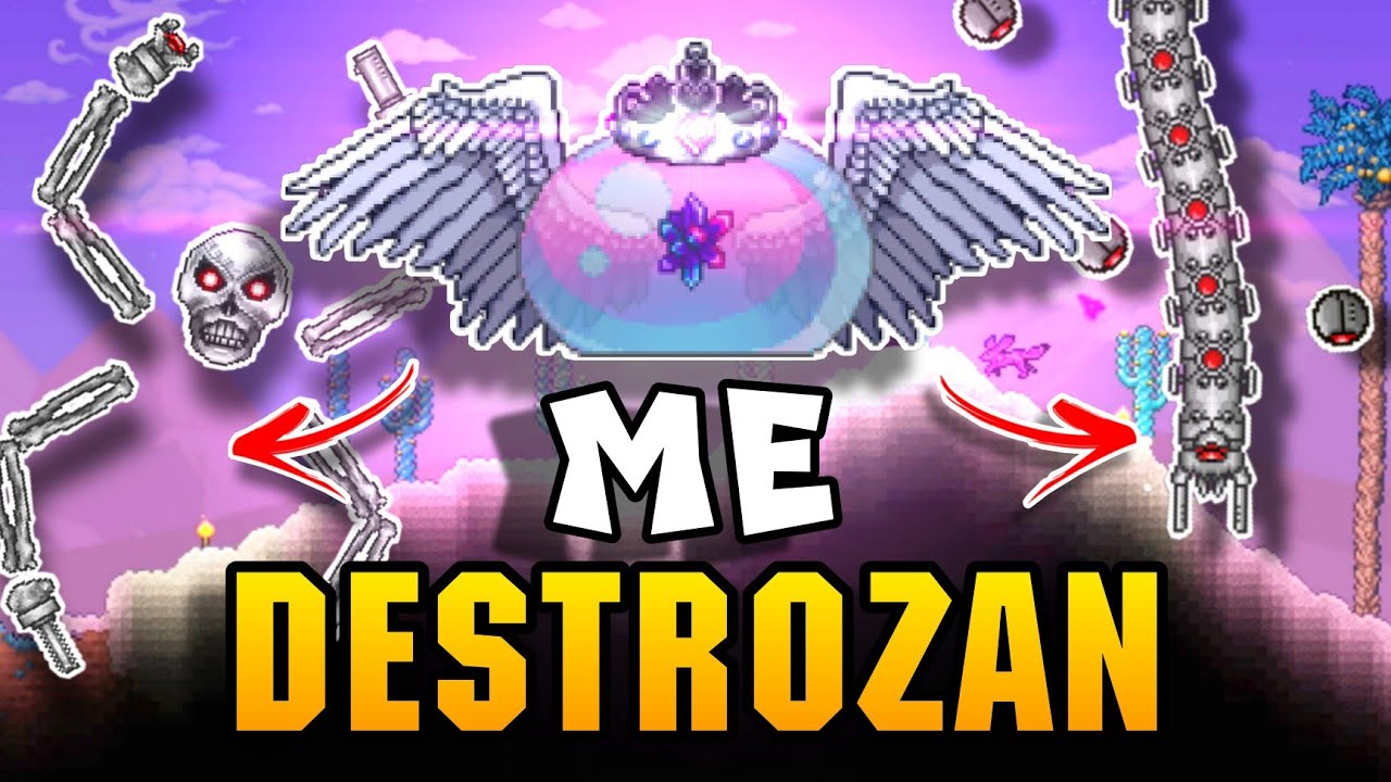 DESTRUYO A El DESTRUCTOR Y A LA REINA SLIME!!! | TERRARIA | #16 | GAMEPLAY | 