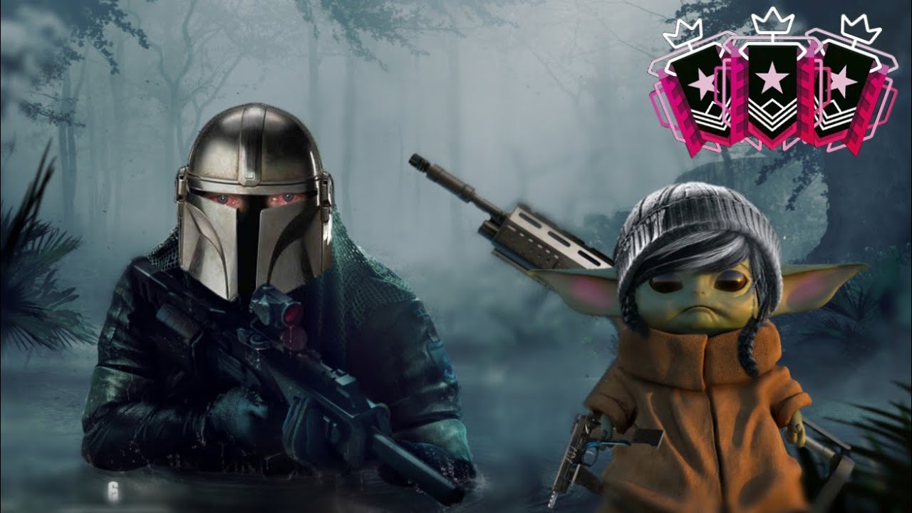 Baby Yoda Champion Going Off In Rainbow Six Siege (Montage)
