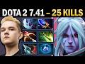 Drow Ranger with 25 Kills and Butterfly - Dota 7.41