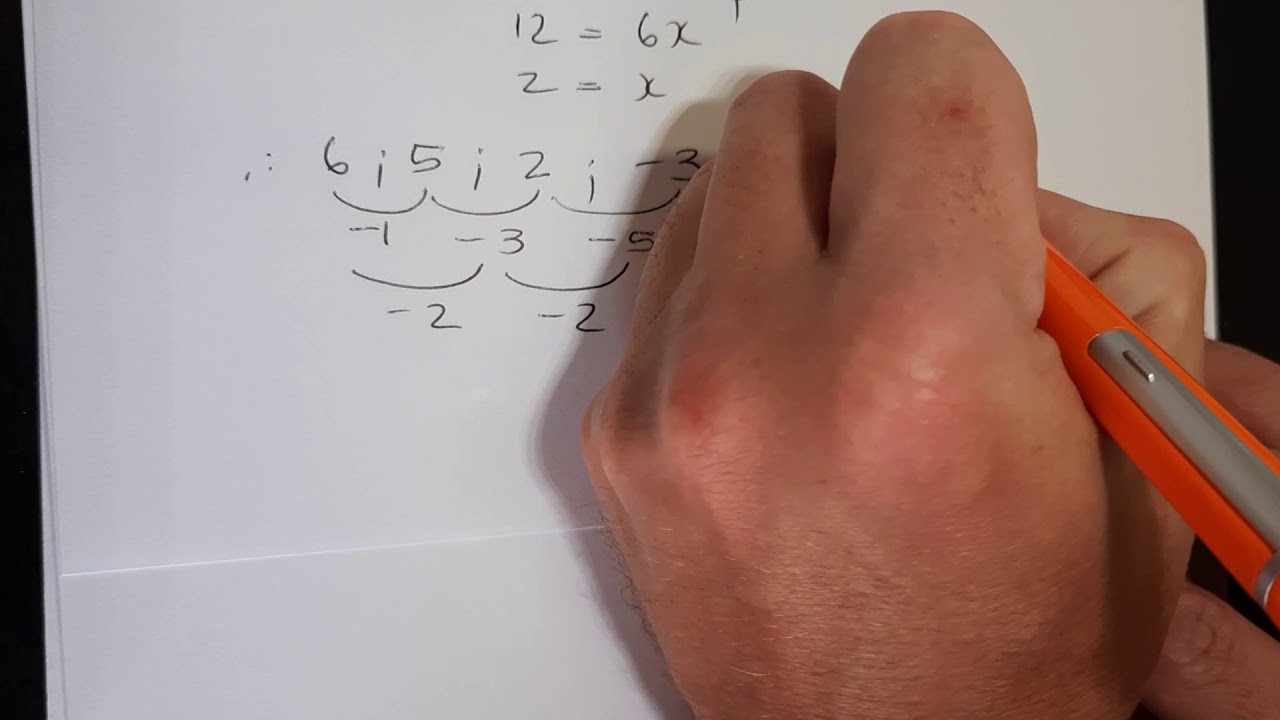 W12.1 Kwadratiese rye en Rekenkundige rye