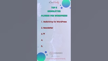 📧📰 Grow Your Subscribers! Top 5️⃣ Newsletter Plugins for WordPress 🌐💌