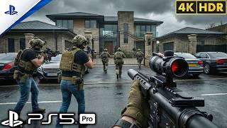 (PS5) Raid on the Mexican Cartel Leader’s Mansion | Ultra Realistic Call of Duty 4K Gameplay