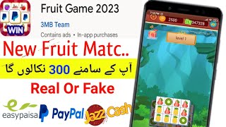 FRUIT MATCH LIVE WITHDRAWAL/ LEGIT 100% 18,401=?/NEW EARNING APP/THROUGH LAZADA screenshot 4