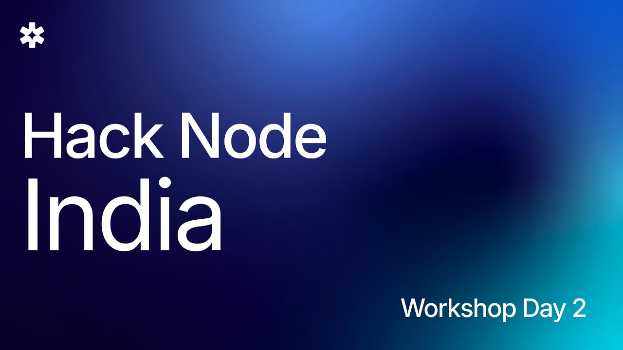 OpenxAI Hack Node India Developer Workshop Day 2