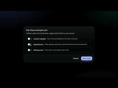 DNZ 1.18: Upload limits, stop php2shell at the proxy