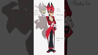 Hazbin Hotel Redesign #art #hazbinhotel #shorts