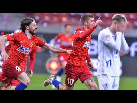 REZUMAT | Victorie dramatică, la ultima fază. FCSB - Gaz Metan Mediaș (1-0). Gol - Florin Tănase