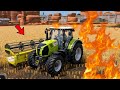 Fs18 Multiplayer Harvesting Gameplay :Android - Timelapse #fs18