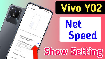 Vivo Y02 me net speed show kaise kare/Vivo Y02 net speed setting/data speed