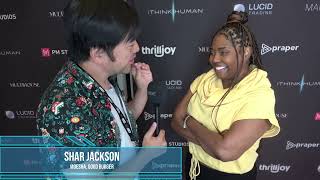 Shar Jackson Carpet Interview at MultiCon