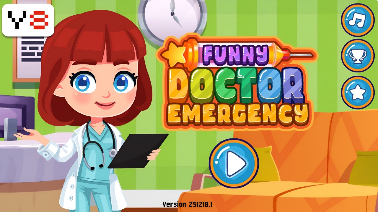 Funny Doctor Emergency Game Walkthrough Review 