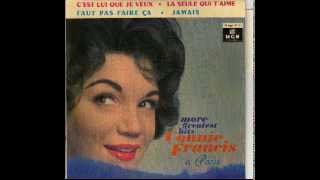 Connie Francis - La seule qui t'aime - EP - M.G.M 82