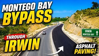 Montego Bay bypass THROUGH IRWIN! Asphalt Paving 2026! [4K Drone Tour]