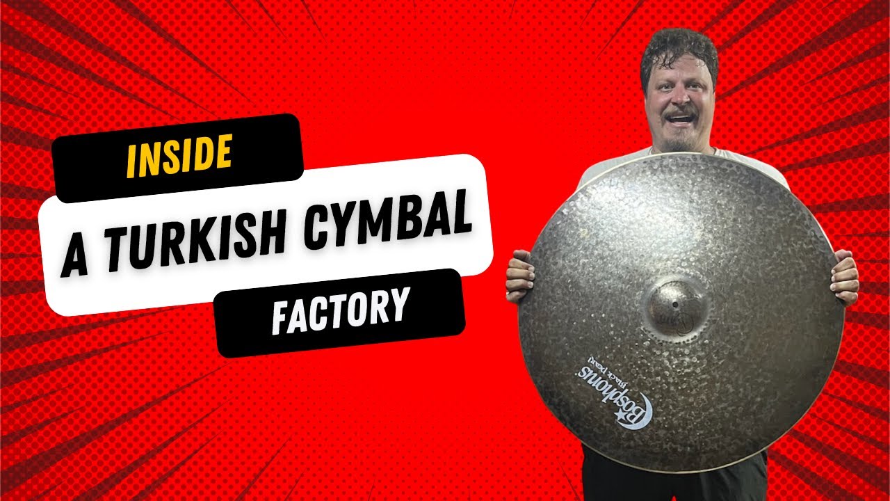 Bosphorus Cymbal Factory in Istanbul Turkey