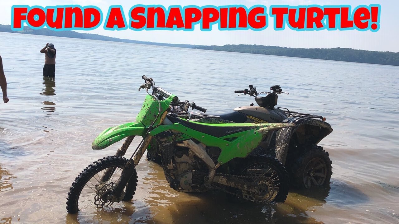 Riding 2020 kx250f in The River!