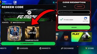 Nouveau Code De Récupération Fc Mobile Joueurs Champions Gén 120-122 Gratuits Dans Fc Mobile