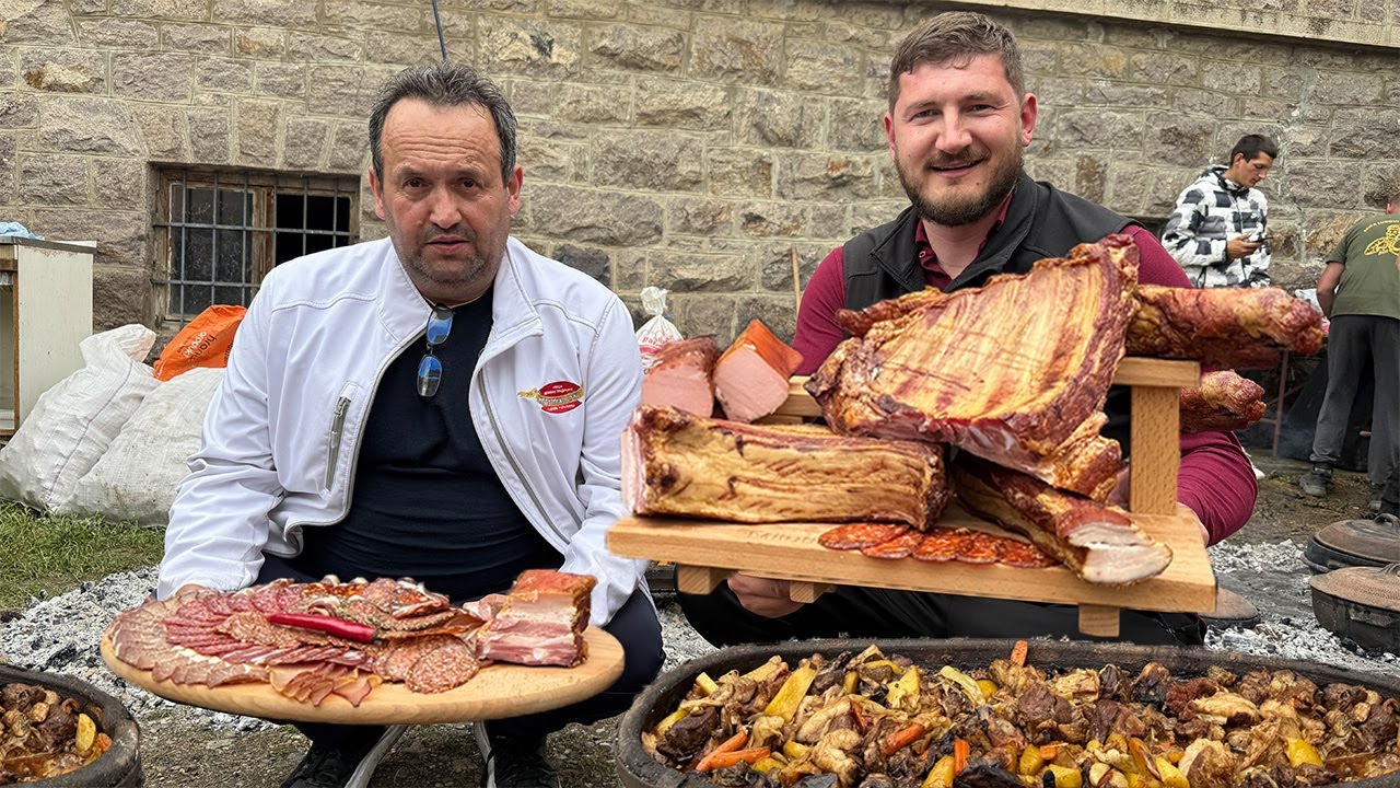 СЕРБСКИЙ МЯСНОЙ ФЕСТИВАЛЬ И ВКУСНАЯ ЕДА ИЗ ДЕРЕВНИ!