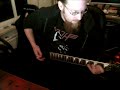harvester of sorrow riff after solo