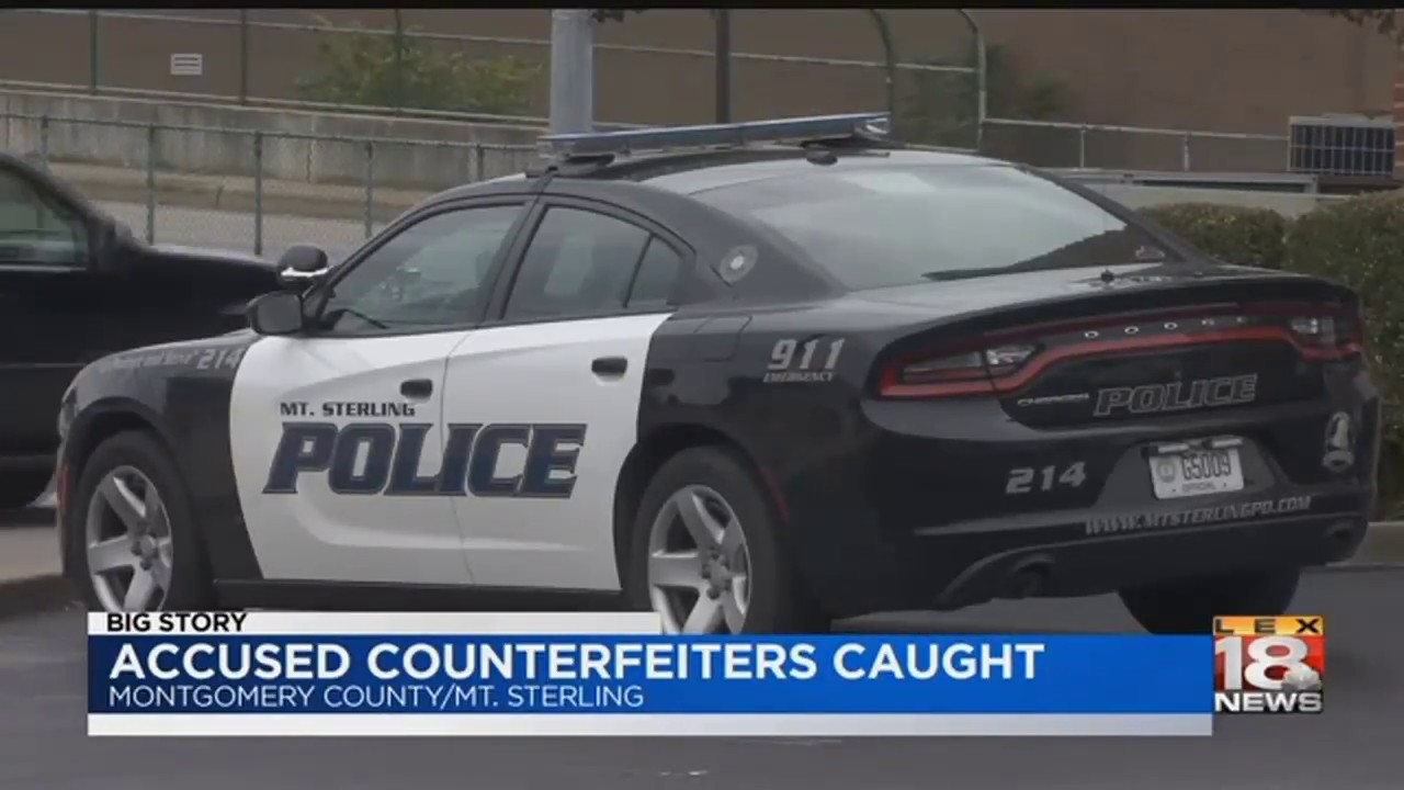 Accused Counterfeiters Caught