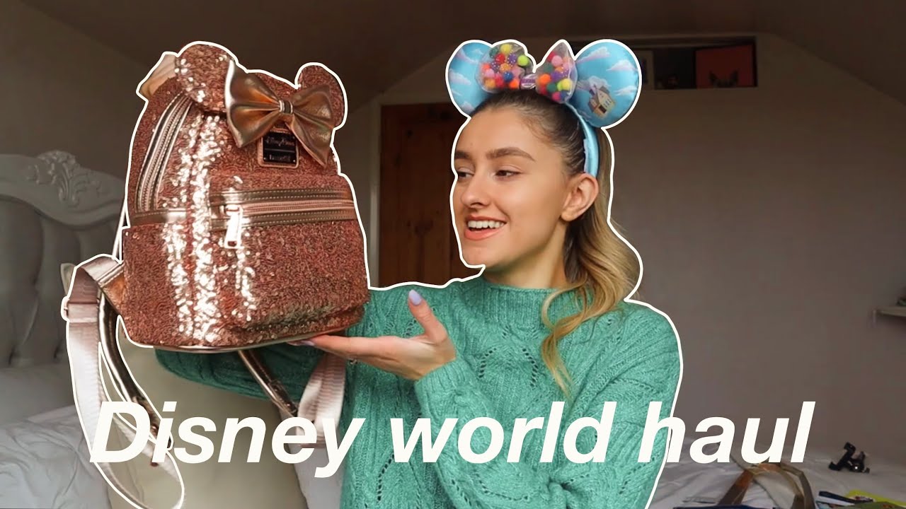Disney world Haul✨ rose gold loungefly, freebies and more