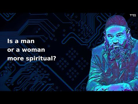 Is a man or a woman more spiritual?