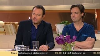David Hellenius utforskar vår ohälsa i Helt sjukt - Nyhetsmorgon (TV4)