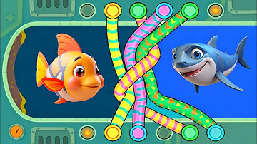 Save the Fish Pull the Pin Part 13 | Interactive Puzzle Game |Shark Fish Rescue |[iOS/Android]