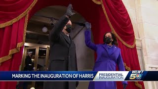 Vice President Kamala Harris makes history on Inauguration Day