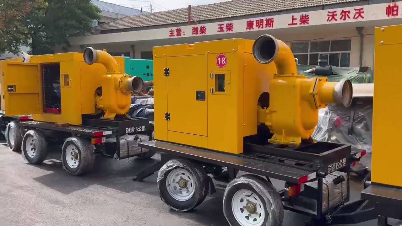 water pumps for agricultural irrigation and flood control