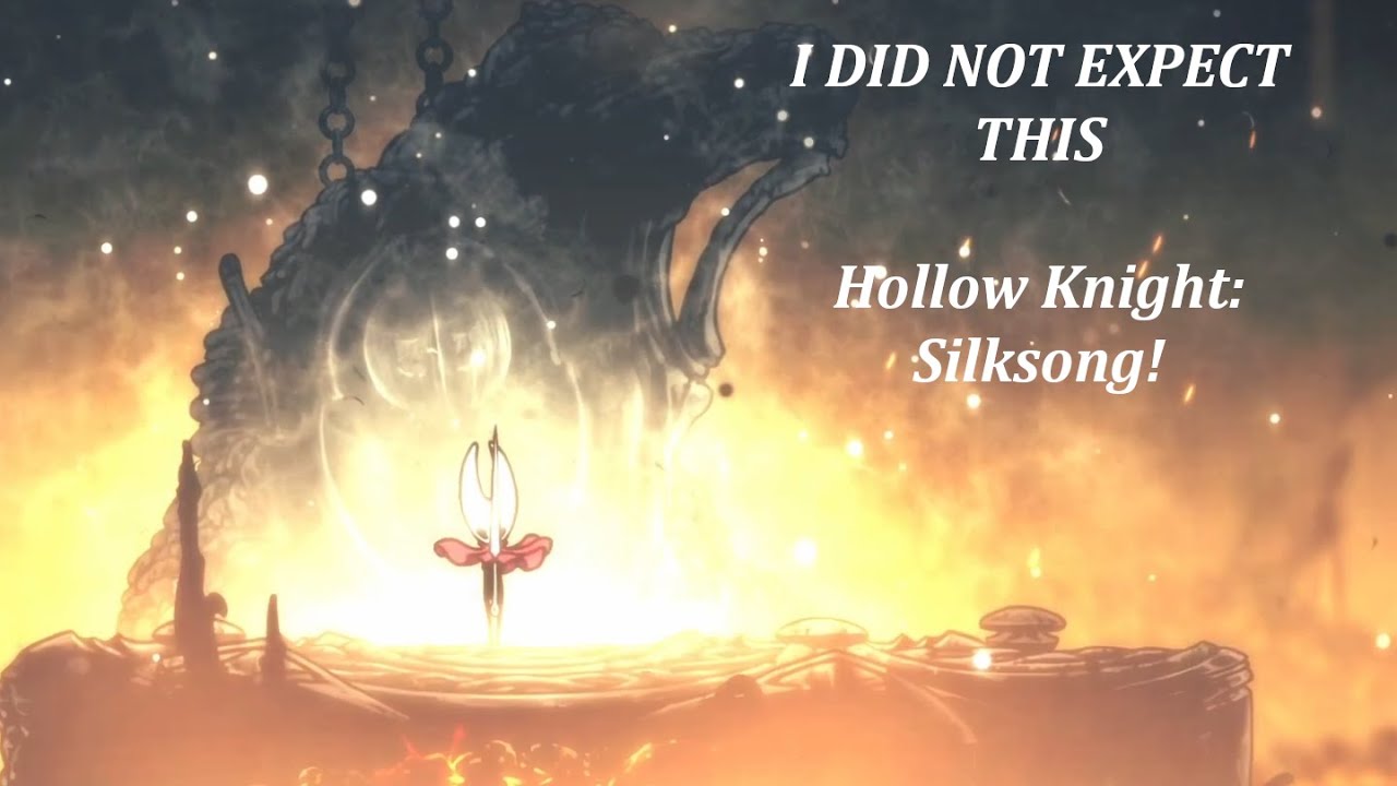 I DID NOT EXPECT THIS(ok maybe a little) (Hollow Knight: Silksong)