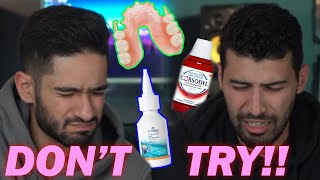 Dentists Try Common Dental Products Regret.