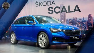 ОБЗОР Шкода Скала 2019 (Skoda Scala) - прямого преемника Skoda Rapid Spaceback