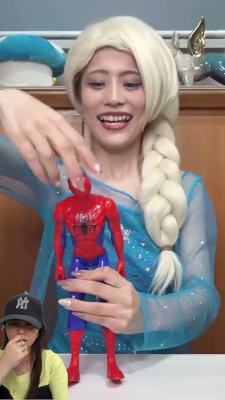 Boneka sipderman nyata ⁉️