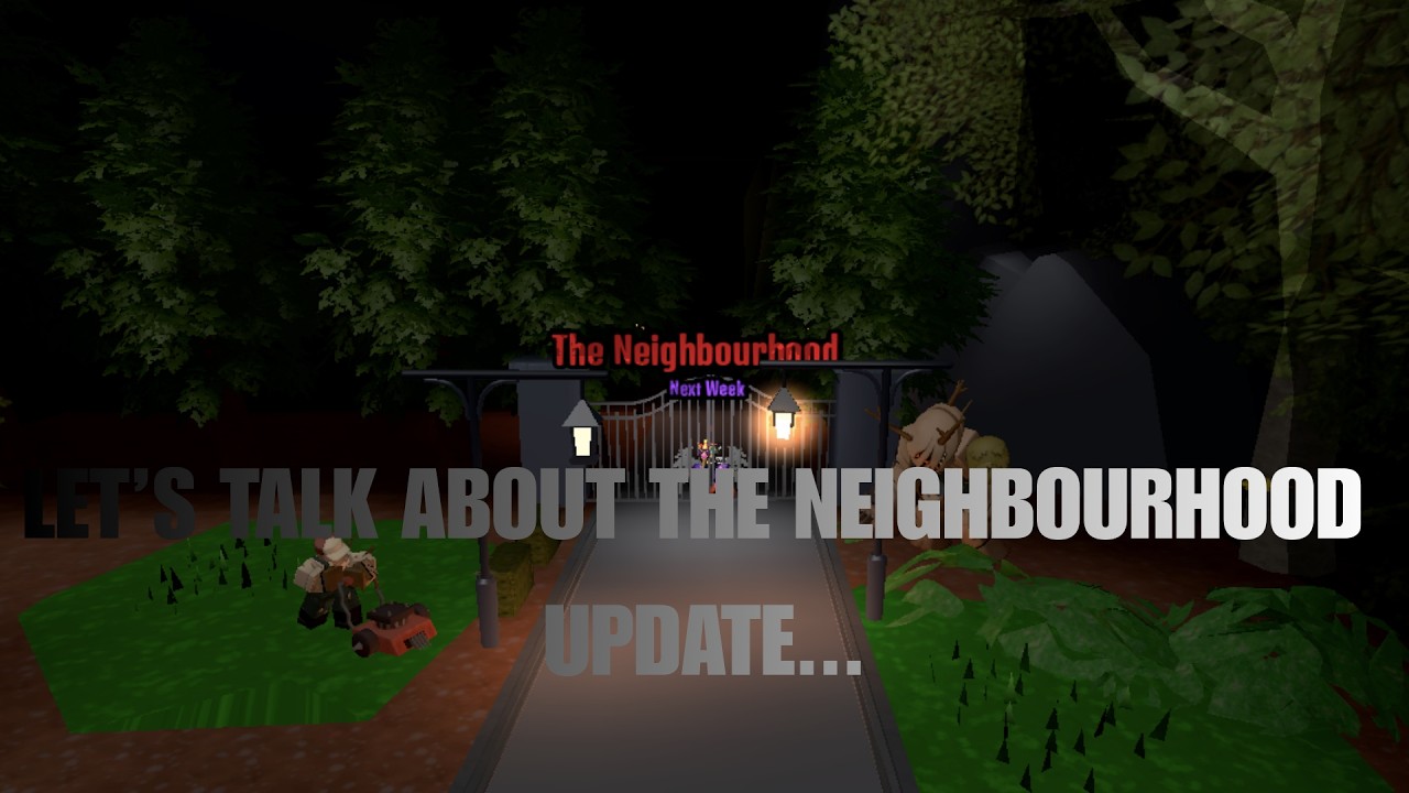 Let's talk about the Neighbourhood Update | The House TD - YouTube