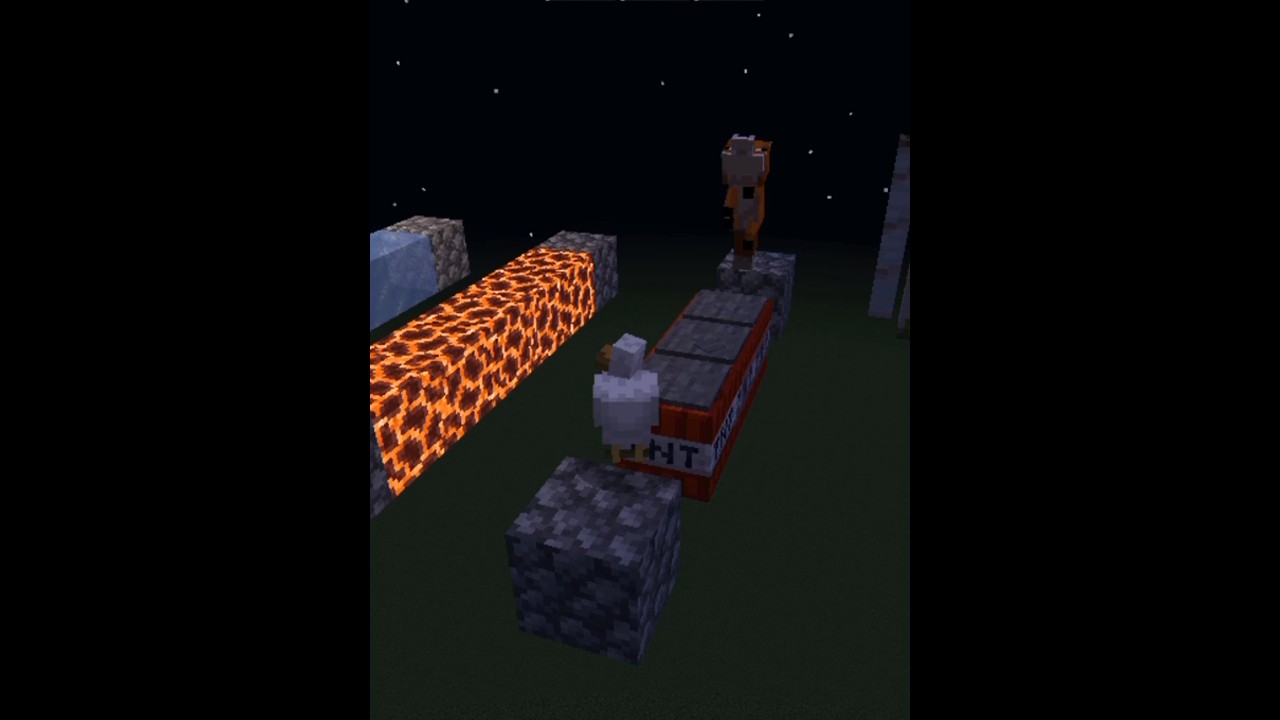 New Minecraft fox jump 