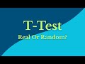 T-Test Explained Simply | Intuition, Examples & Common Mistakes